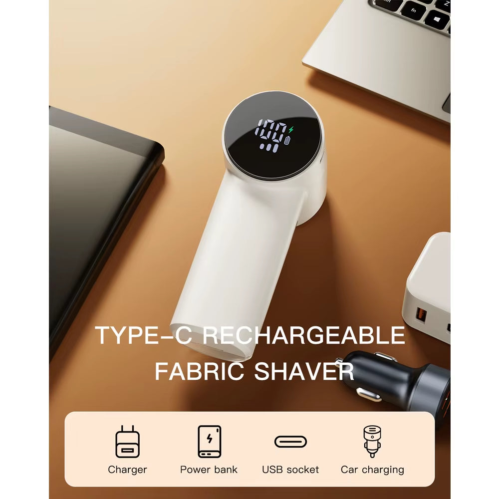 Elevora™ Fabric Reviver – Rechargeable Electric Lint Remover
