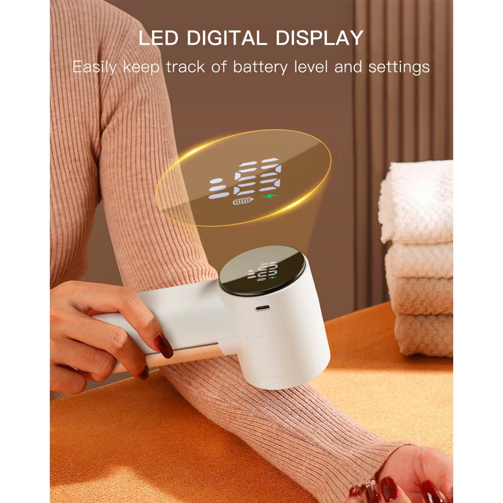 Elevora™ Fabric Reviver – Rechargeable Electric Lint Remover